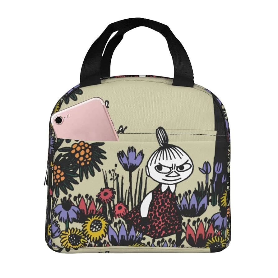 Amazon | 保冷 がま口 ランチバッグ ブラック お弁当箱 保温